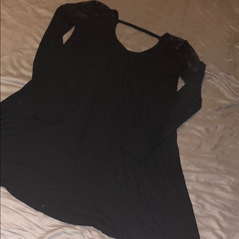 black american eagle dress